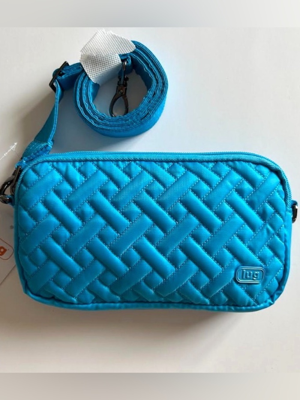Lug Coupe XL Convertible Crossbody Bag Sky Blue Neon Belt Bag - Picture 2 of 7